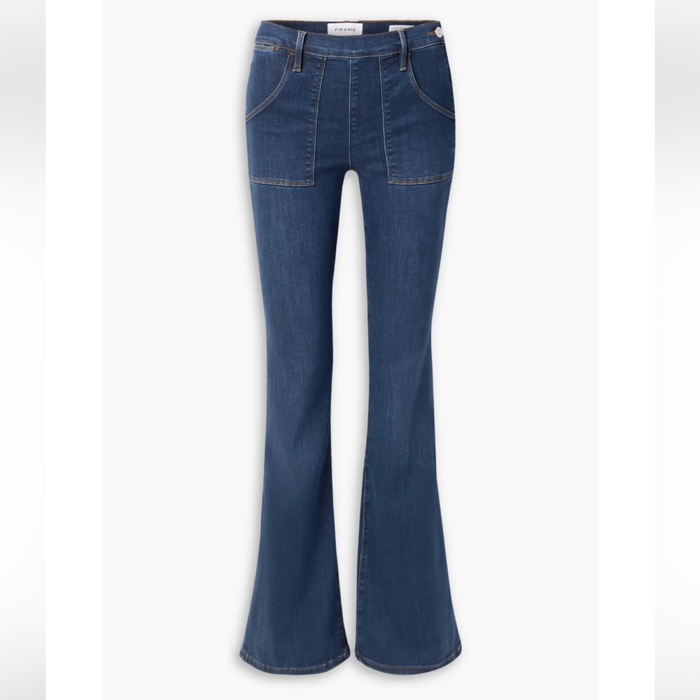 Frame Denim Women's Dark Blue Flare Jeans